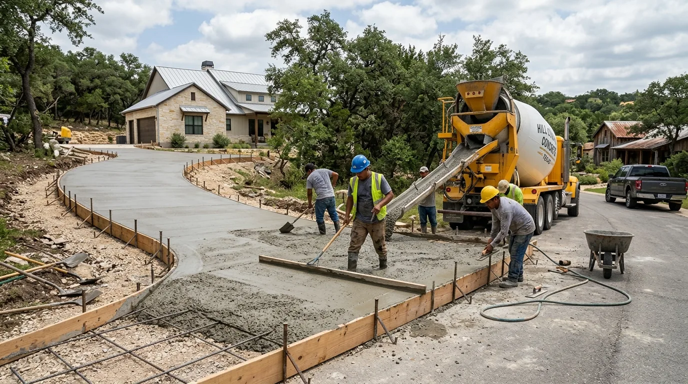 Best Time of Year to Pour Concrete in Fort Worth / Sansom Park, TX